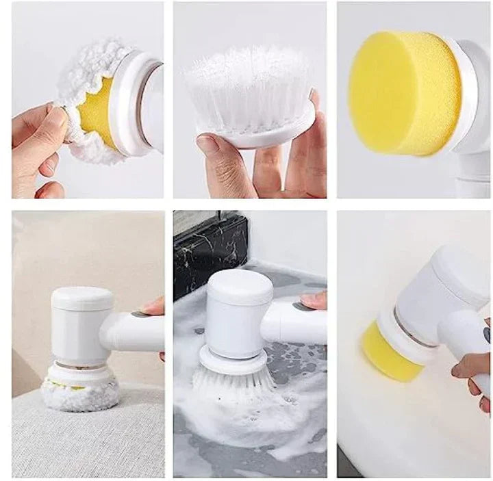 5 In 1 Multifunctional electrically driven Household Brush