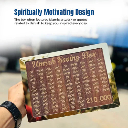 Umrah Saving Box And Saving Box